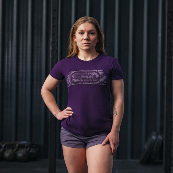 SBD ASPIRE BRAND T-SHIRT ROYAL PURPLE