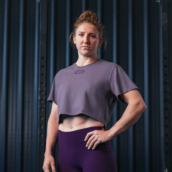 SBD ASPIRE CROP TOP LAVENDER - Afbeelding 2