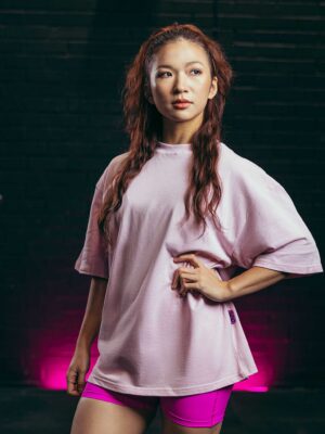SBD NOVA OVERSIZED T-SHIRTS - PASTEL PINK